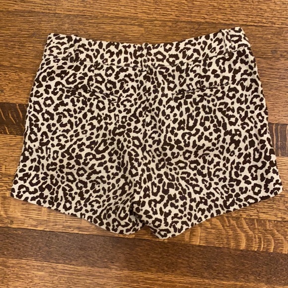 JCrew leopard printed shorts - Picture 4 of 4